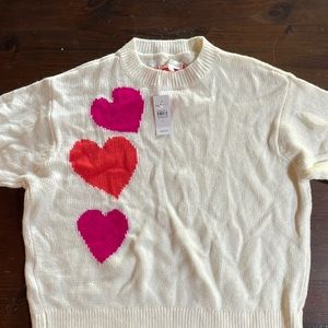 Lou & grey for loft heart sweater